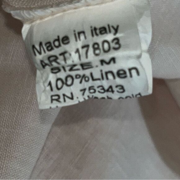 Lungo L’Arno / 100% Linen Shift - Picture 7 of 7